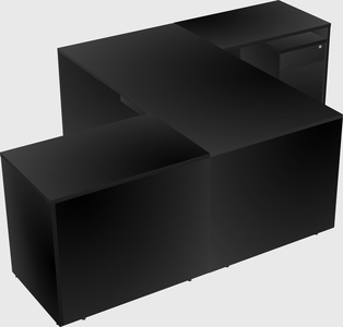 Executive shared desk