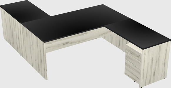 Executive shared desk