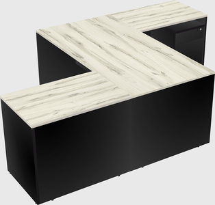 Executive shared desk