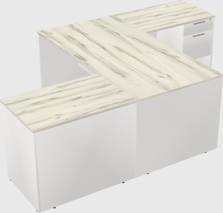 Executive shared desk
