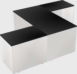 Executive shared desk