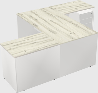 Executive shared desk