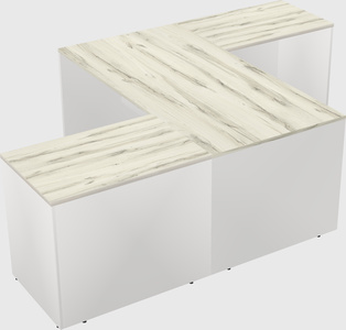 Executive shared desk
