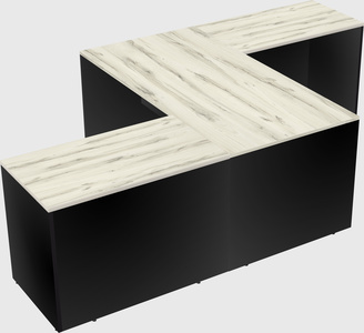 Executive shared desk
