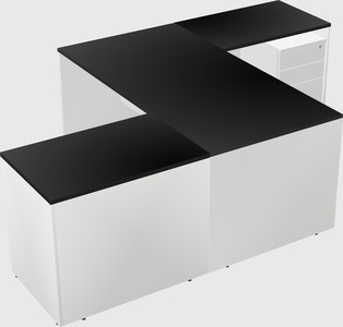 Executive shared desk