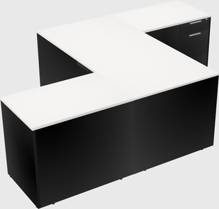 Executive shared desk