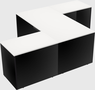 Executive shared desk