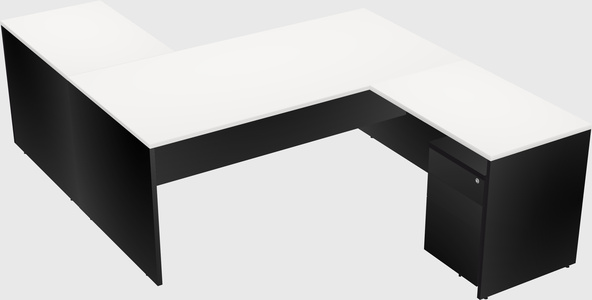 Executive shared desk
