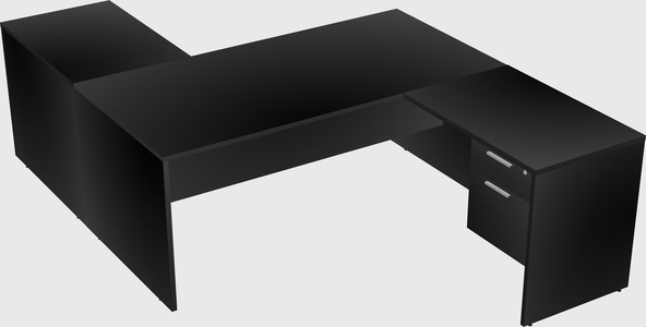 Executive shared desk