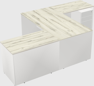 Executive shared desk