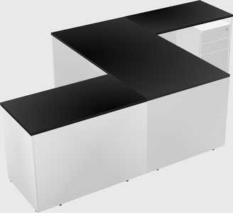 Executive shared desk