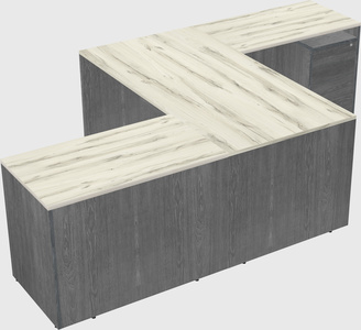 Executive shared desk