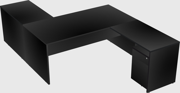 Executive shared desk