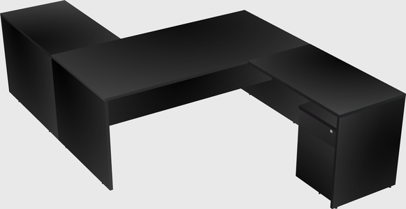 Executive shared desk