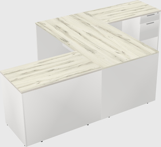 Executive shared desk