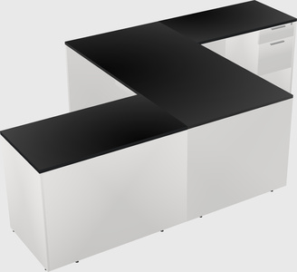 Executive shared desk