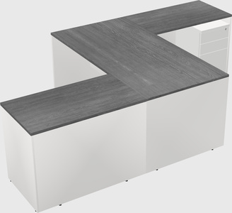 Executive shared desk
