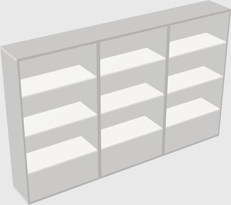 Bookcase storage