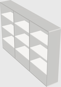 Bookcase storage