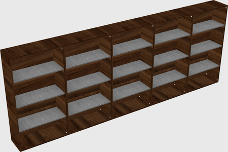 Bookcase storage