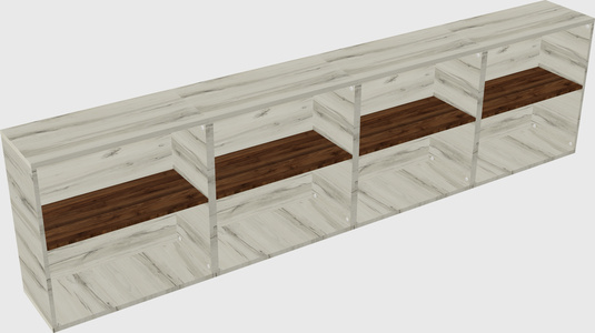 Bookcase storage