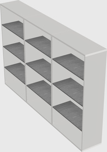 Bookcase storage
