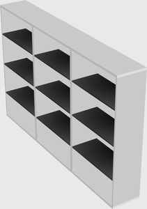 Bookcase storage