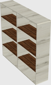 Bookcase storage