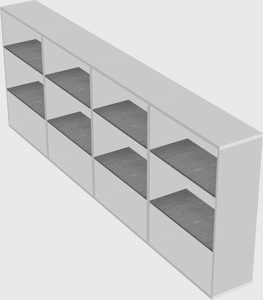 Bookcase storage
