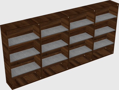 Bookcase storage