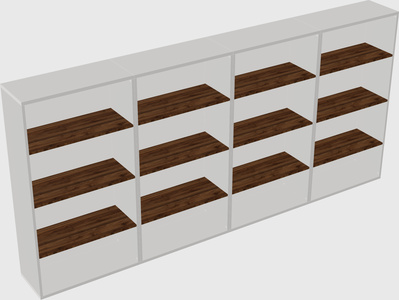 Bookcase storage