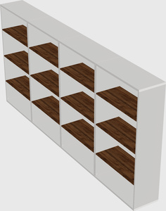 Bookcase storage