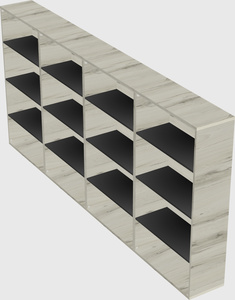 Bookcase storage