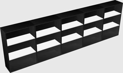 Bookcase storage