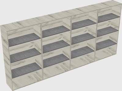 Bookcase storage