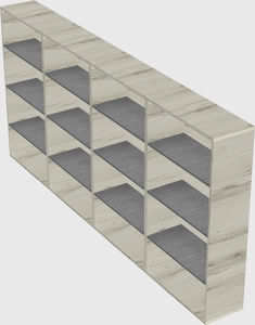 Bookcase storage