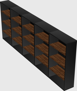 Bookcase storage