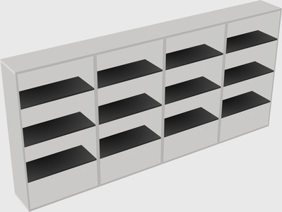 Bookcase storage
