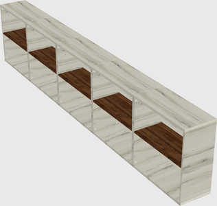 Bookcase storage