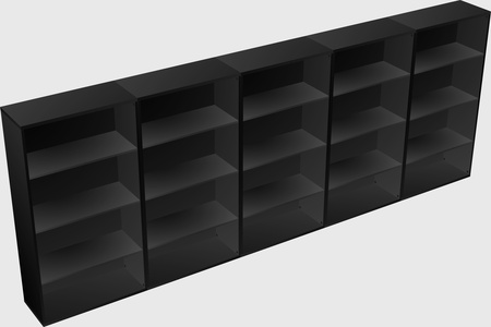 Bookcase storage
