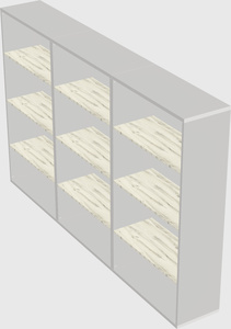Bookcase storage