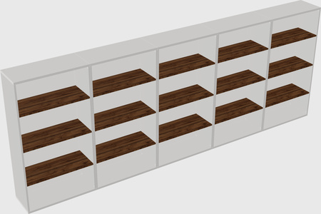 Bookcase storage