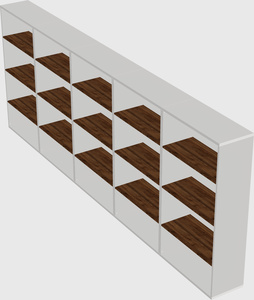 Bookcase storage