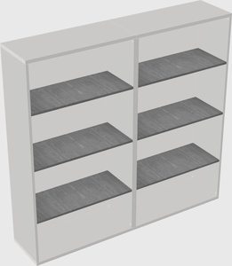 Bookcase storage