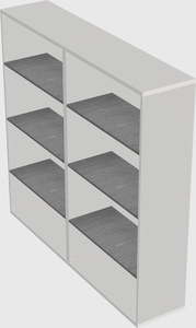 Bookcase storage