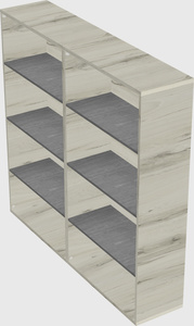 Bookcase storage