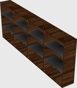 Bookcase storage