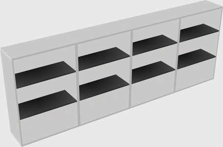 Bookcase storage