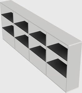 Bookcase storage