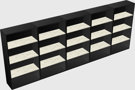 Bookcase storage
